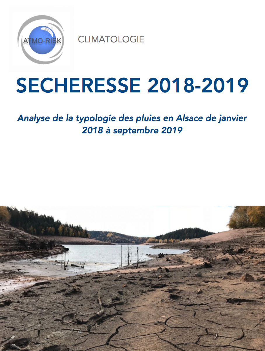 Sécheresse persistante en 2018-2019